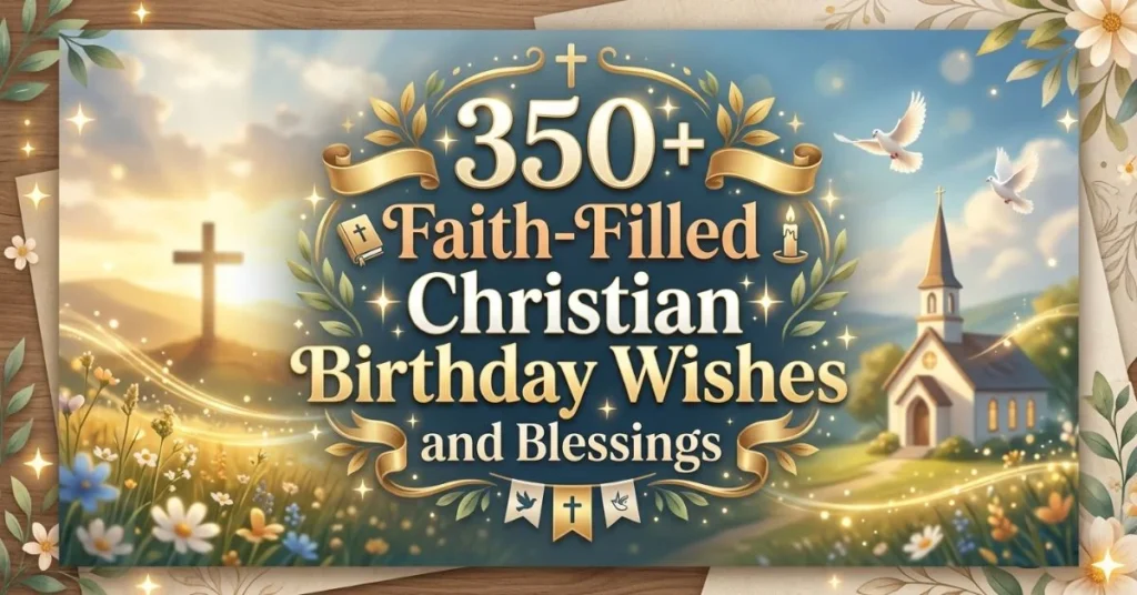 350+ Faith-Filled Christian Birthday Wishes and Blessings