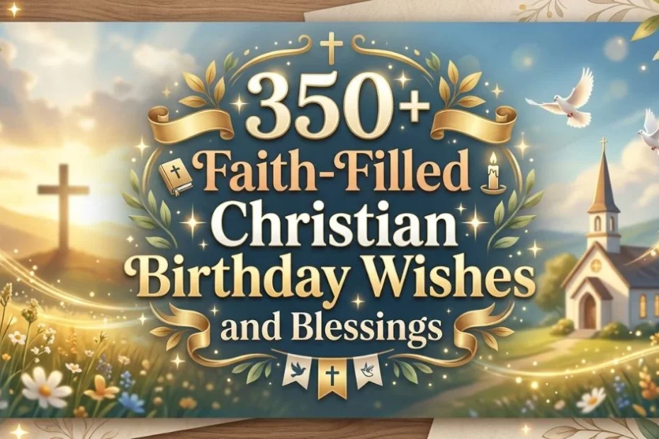350+ Faith-Filled Christian Birthday Wishes and Blessings