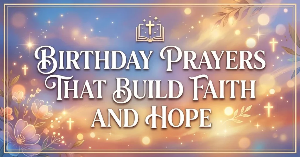 210+ Powerful Birthday Prayers for Loved Ones 3 Birthday Prayers That Build Faith and Hope