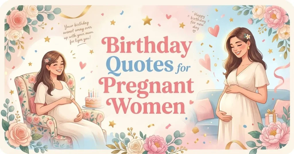 200+ Sweet Birthday Wishes for a Pregnant Friend 3 Birthday Quotes for Pregnant Women