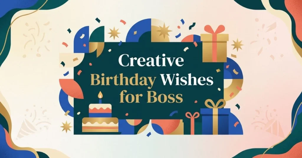 220+ Birthday Wishes for Boss to Show Respect and Appreciation 2 Creative Birthday Wishes for Boss