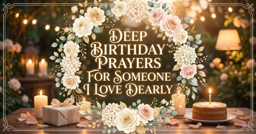 240+ Emotional Birthday Prayers for Someone You Love 2 Deep Birthday Prayers for Someone I Love Dearly