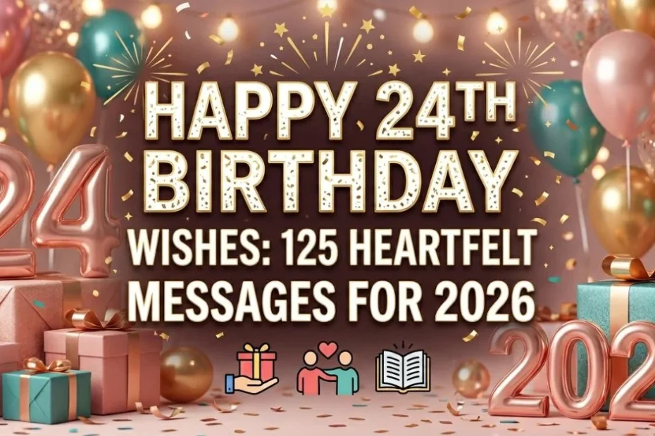 Happy 24th Birthday Wishes: 125 Heartfelt Messages for 2026Â 2 Happy 24th Birthday Wishes: 125 Heartfelt Messages for 2026Â