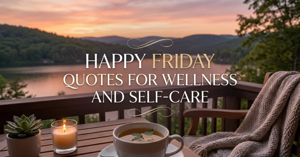 Happy Friday Quotes for Wellness and Self-Care