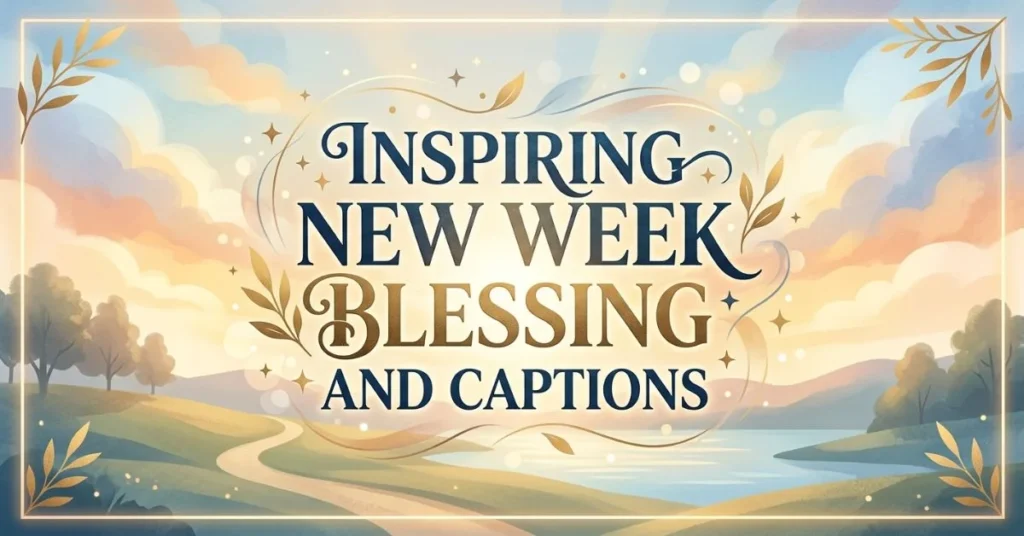 200+ Encouraging New Week Blessings and Wishes 2 Inspiring New Week Blessing Images and Captions