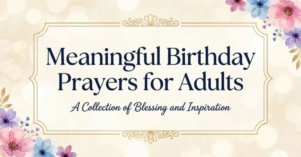 240+ Emotional Birthday Prayers for Someone You Love 3 Meaningful Birthday Prayers for Adults