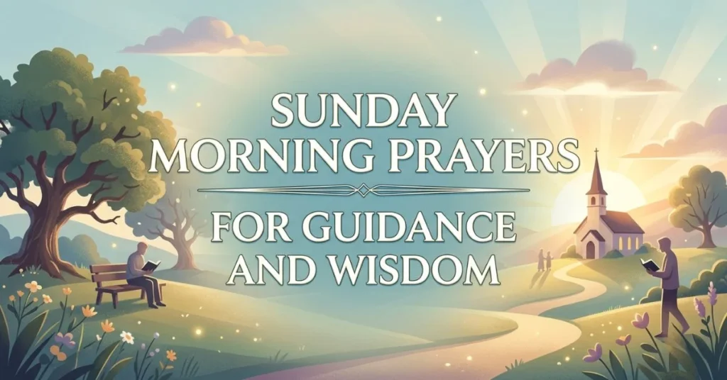 100+ Uplifting Sunday Morning Prayers for Family and Friends 2 Sunday Morning Prayers for Guidance and Wisdom