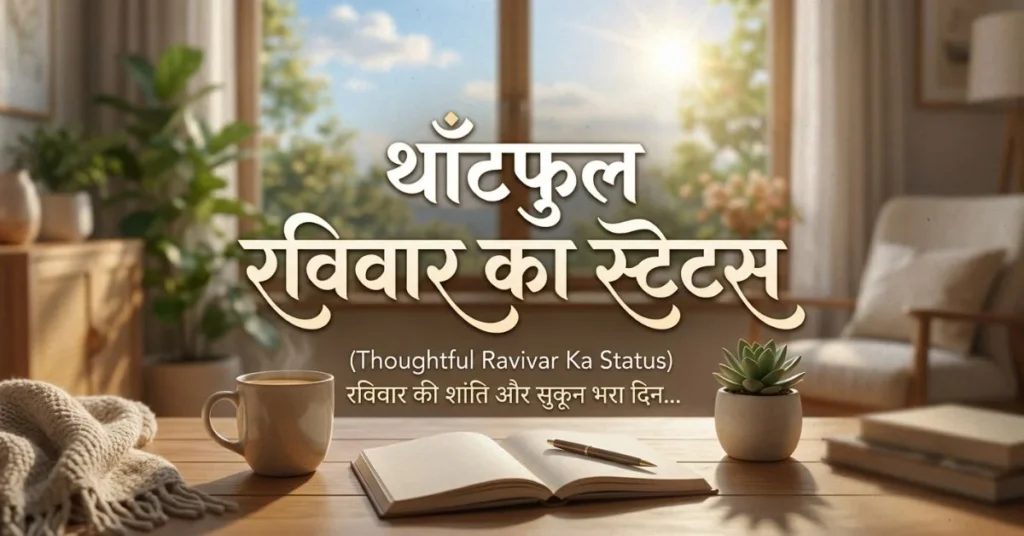 Top Ravivar Ka Status for a Happy and Peaceful Sunday 2 Thoughtful Ravivar Ka Status