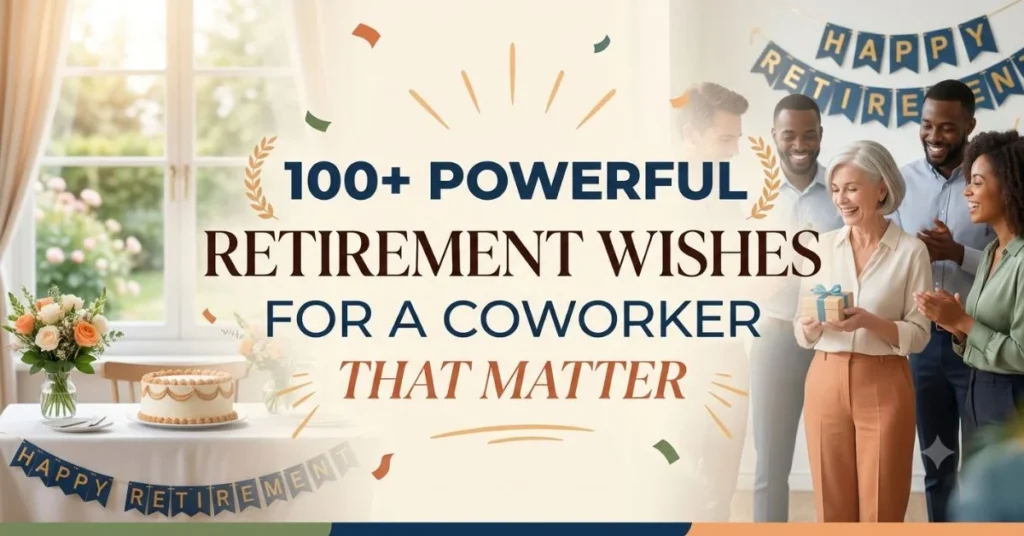 100+ Powerful Retirement Wishes for a Coworker That Matter 1 100+ Powerful Retirement Wishes for a Coworker That Matter