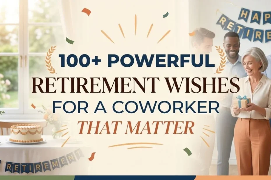 100+ Powerful Retirement Wishes for a Coworker That Matter 4 100+ Powerful Retirement Wishes for a Coworker That Matter