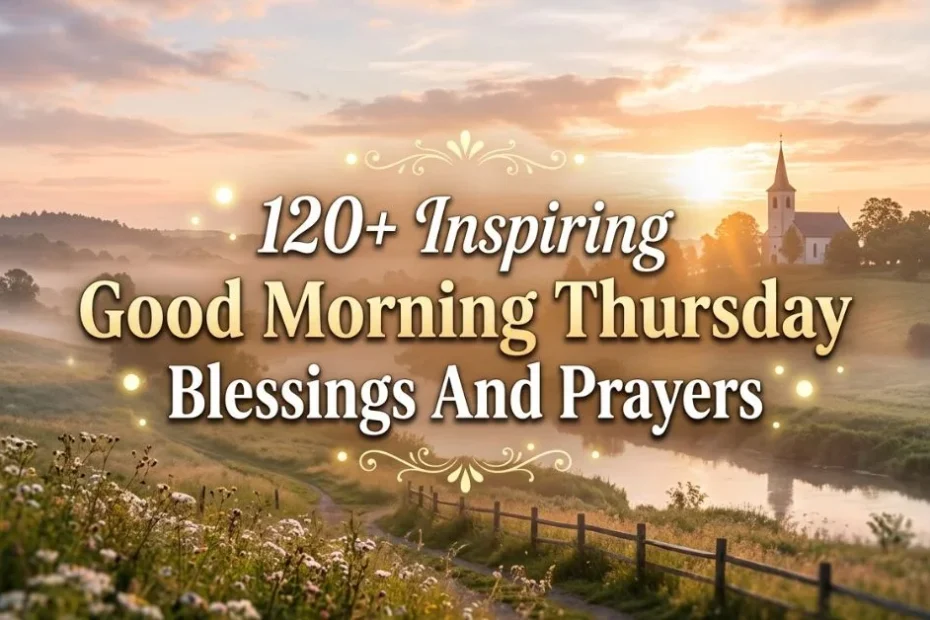 120+ Inspiring Good Morning Thursday Blessings And Prayers 