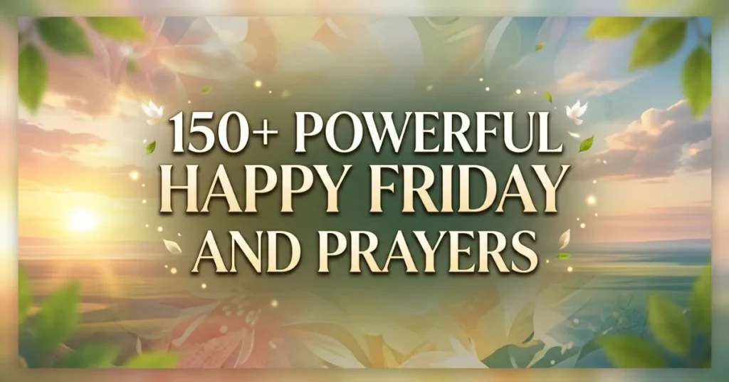 150+ Powerful Happy Friday Blessings and Prayers 1 150+ Powerful Happy Friday Blessings and PrayersÂ