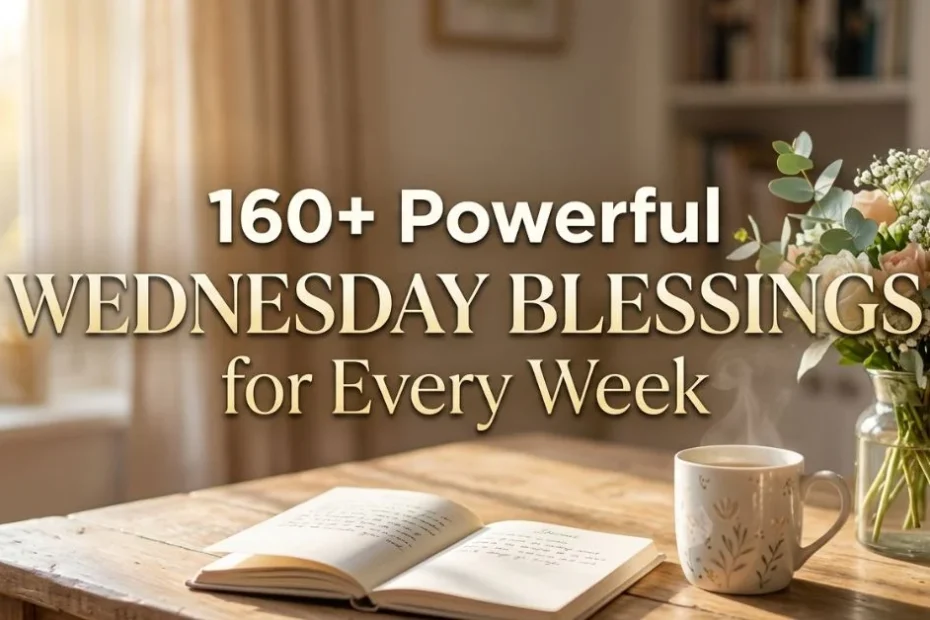 160+ Powerful  Wednesday Blessings for Every Week 