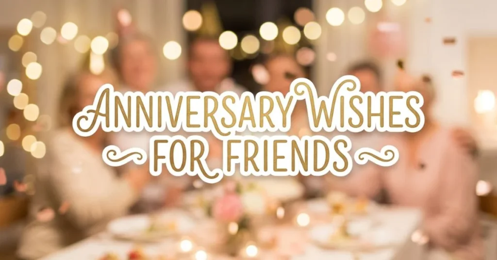 100+ Romantic Anniversary Wishes for Couples 2026 2 Anniversary Wishes for Friends