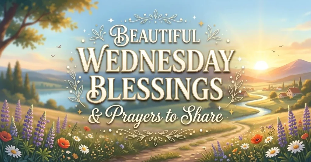160+ Powerful Wednesday Blessings for Every Week 3 Beautiful Wednesday Blessings and Prayers to Share