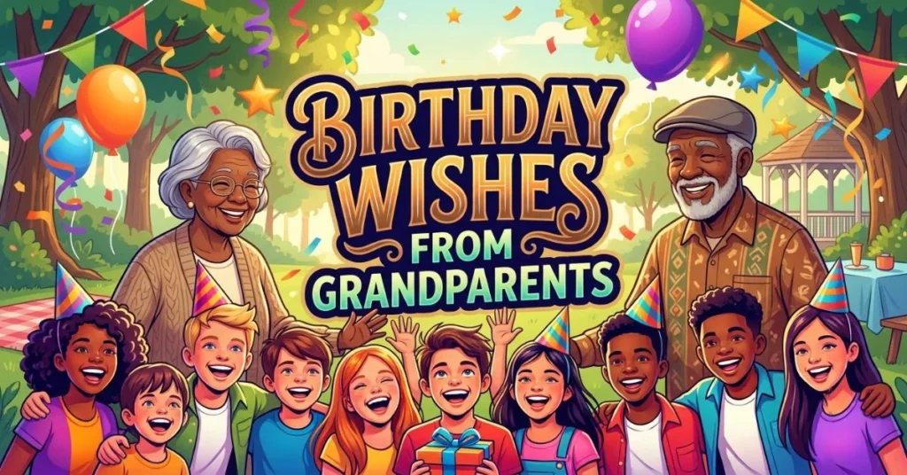 Birthday Wishes from Grandparents