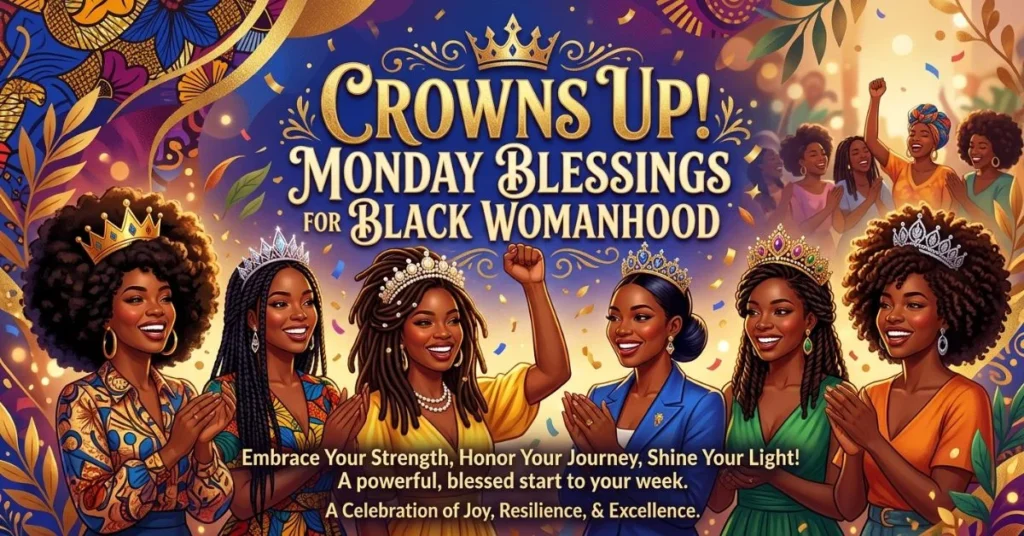 Crowns Up! Monday Blessings for Black Womanhood