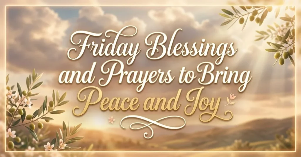 150+ Powerful Happy Friday Blessings and Prayers 2 Friday Blessings and Prayers to Bring Peace and Joy