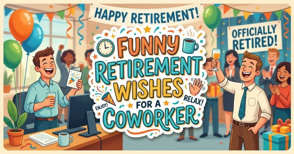 100+ Powerful Retirement Wishes for a Coworker That Matter 2 Funny Retirement Wishes for a Coworker