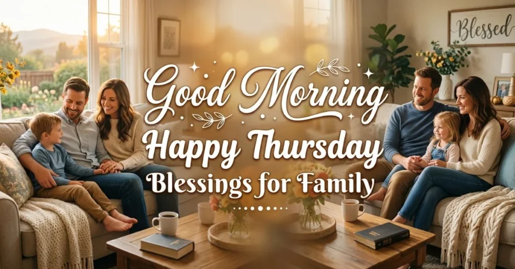 Good Morning Happy Thursday Blessings for Family