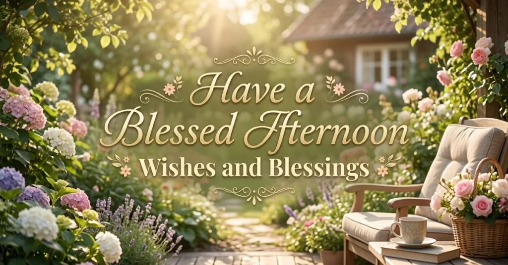 150+ Powerful Good Afternoon Blessings for Hope and Joy 2 Have a Blessed Afternoon Wishes and Blessings