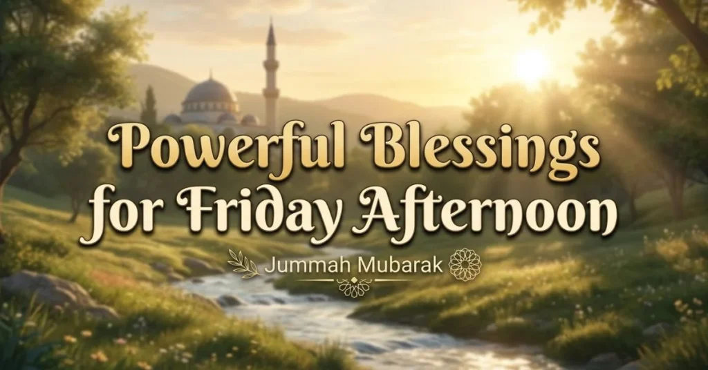 150+ Powerful Good Afternoon Blessings for Hope and Joy 3 Powerful Blessings for Friday Afternoon