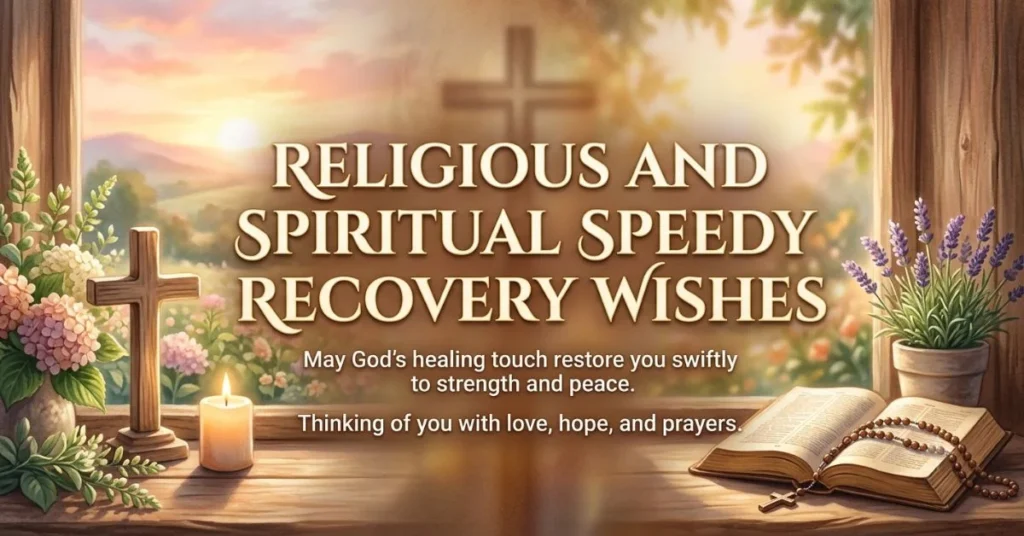 Religious and Spiritual Speedy Recovery Wishes