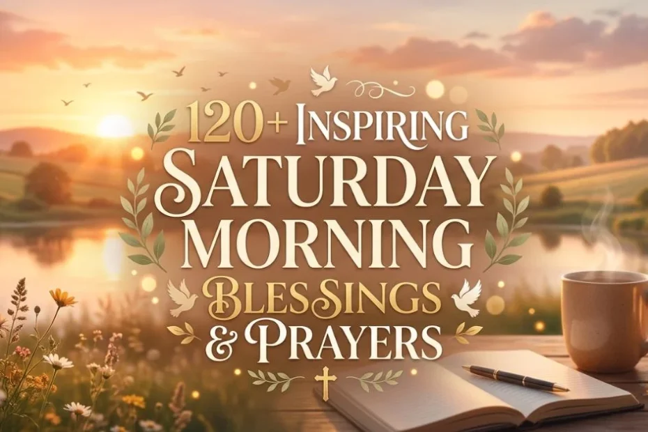 120+ Inspiring Saturday Morning Blessings & Prayers
