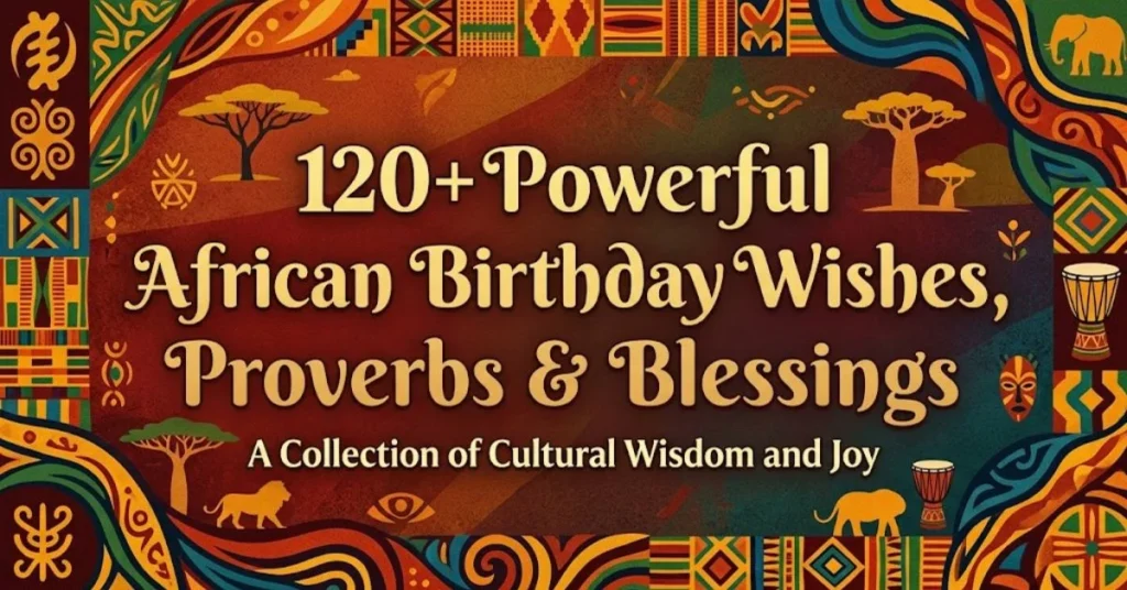 120+ Powerful African Birthday Wishes, Proverbs & Blessings 