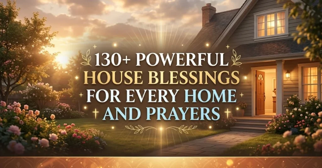 130+ Powerful  House Blessings for Every Home and Prayers 