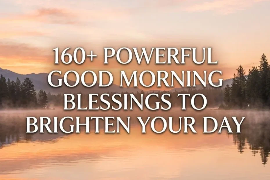 160+ Powerful Good Morning Blessings to Brighten Your Day 5 160+ Powerful Good Morning Blessings to Brighten Your DayÂ