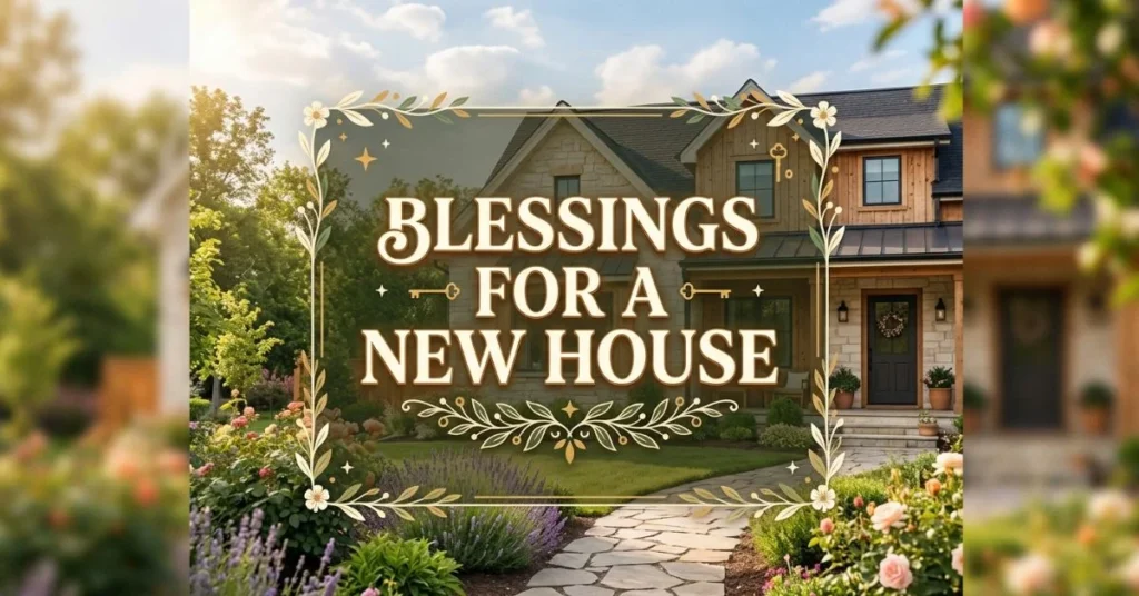 Blessings for a New House