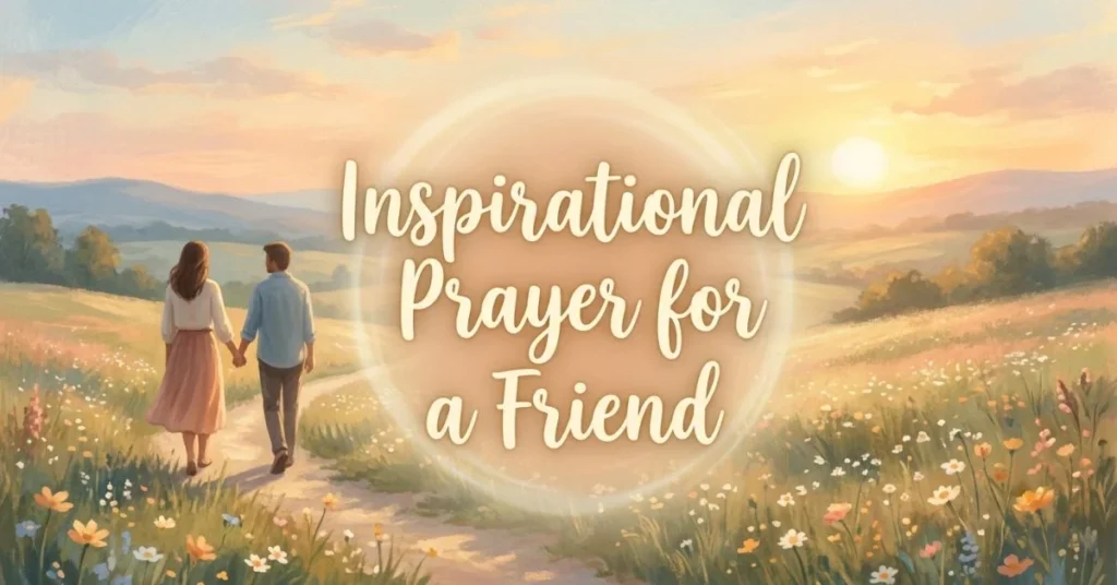 Inspirational Prayer for a Friend