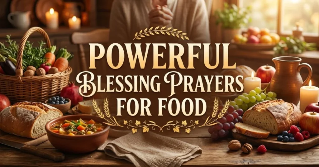 Powerful Blessing Prayers for Food
