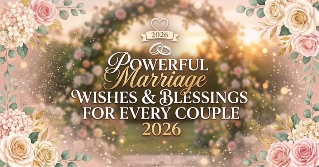 powerful Marriage Wishes & Blessings for Every Couple 2026 1 powerful Marriage Wishes & Blessings for Every Couple 2026