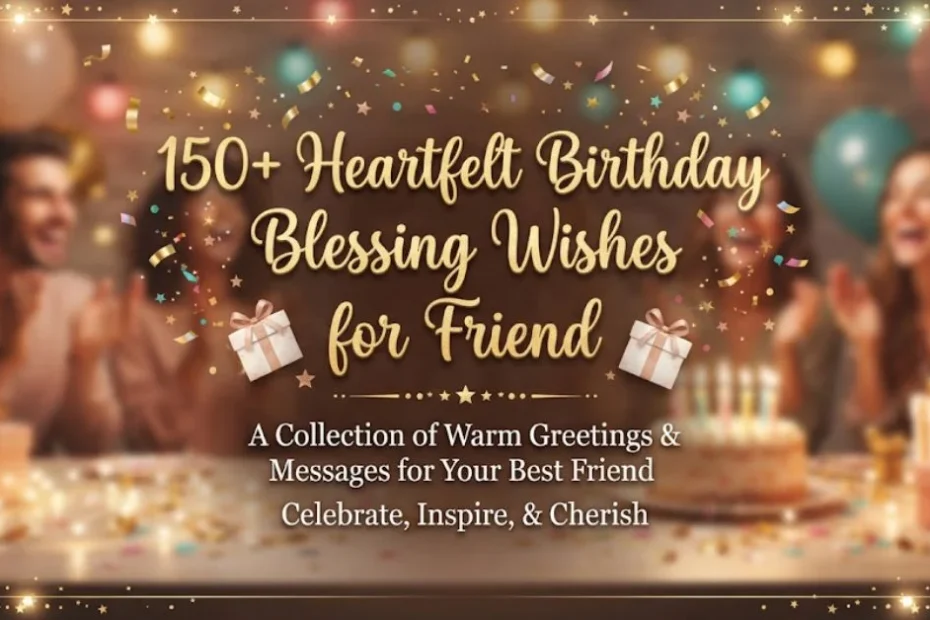 150+ Heartfelt Birthday Blessing Wishes for Friend 7 150+ Heartfelt Birthday Blessing Wishes for FriendÂ