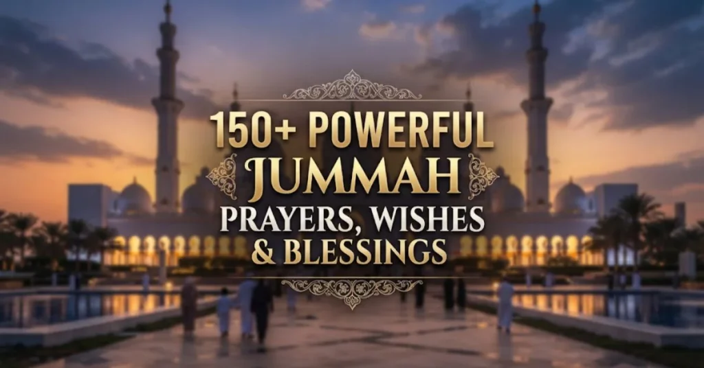 150+ Powerful Jummah Prayers, Wishes & Blessings 1 150+ Powerful Jummah Prayers, Wishes & Blessings