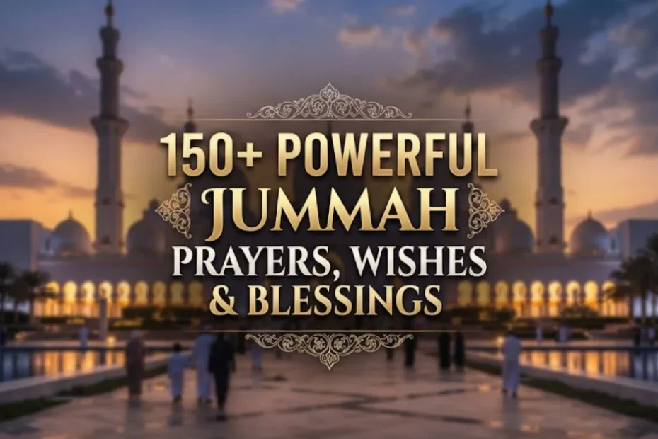 150+ Powerful Jummah Prayers, Wishes & Blessings 10 150+ Powerful Jummah Prayers, Wishes & Blessings