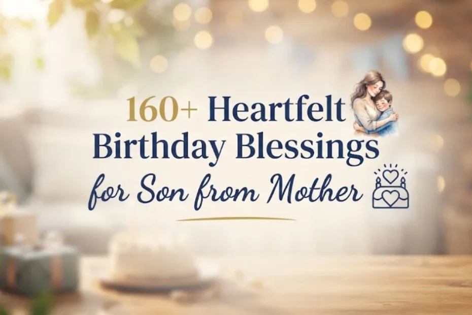 160+ Heartfelt Birthday Blessings for Son from Mother 2 160+ Heartfelt Birthday Blessings for Son from Mother