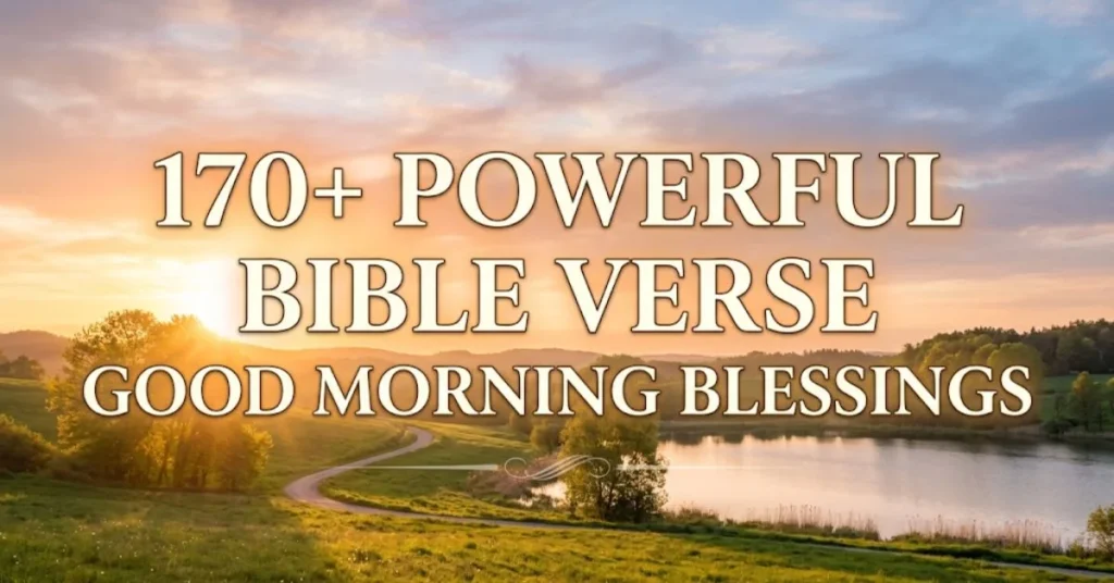 170+ Powerful Bible Verse Good Morning Blessings 1 170+ Powerful Bible Verse Good Morning Blessings