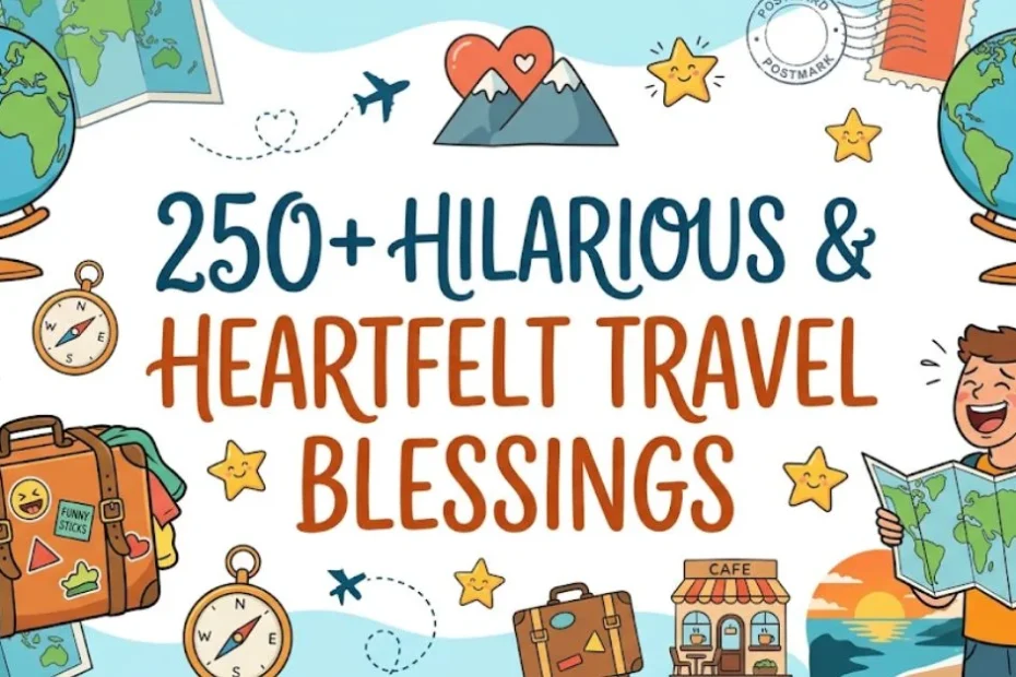 250+ Hilarious & Heartfelt Travel Blessings 