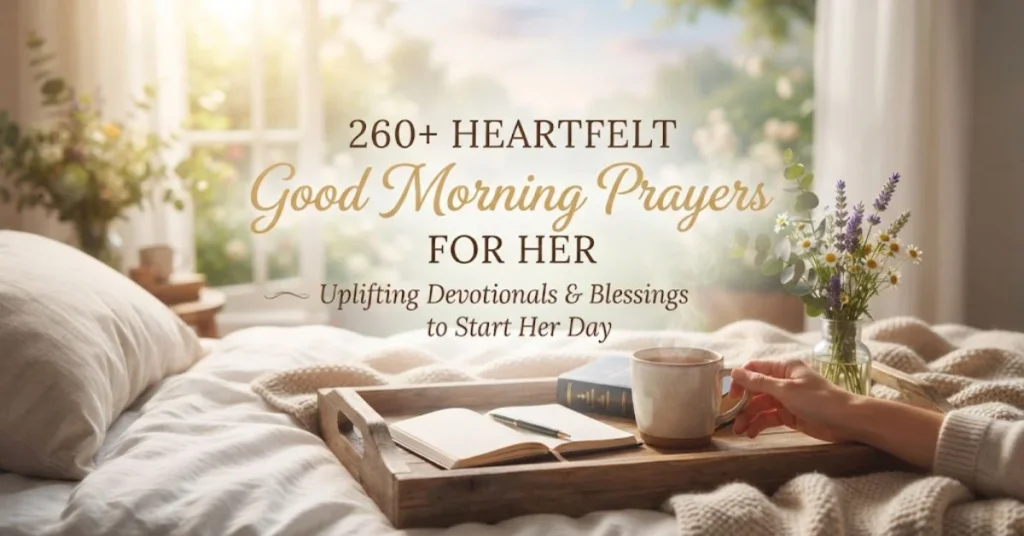 260+ Heartfelt Good Morning Prayers for HerĀ 1 260+ Heartfelt Good Morning Prayers for HerĀ