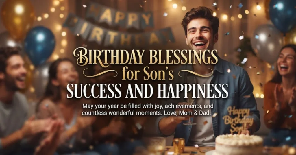 110+ Birthday Blessing Wishes for Son: Heartfelt & Inspiring 3 Birthday Blessings for Son’s Success and Happiness