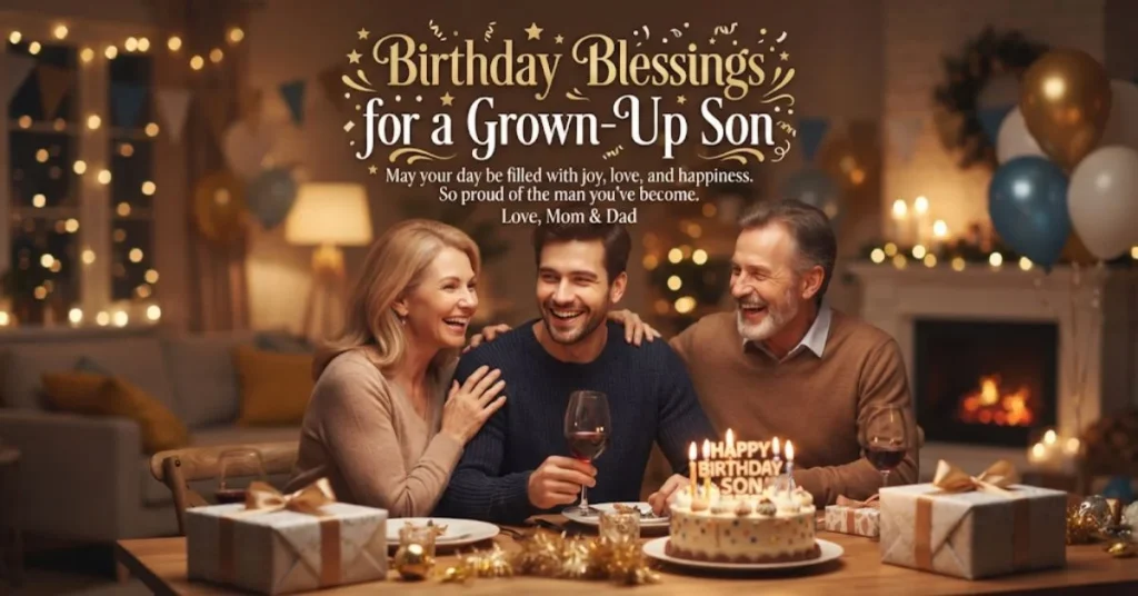 Birthday Blessings for a Grown-Up Son