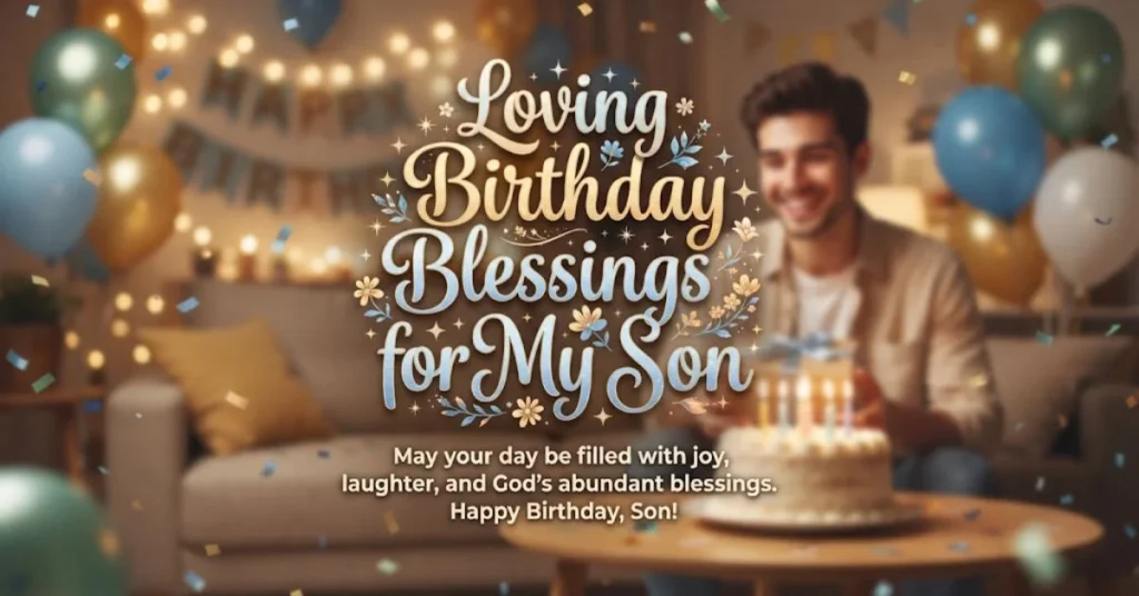 110+ Birthday Blessing Wishes for Son: Heartfelt & Inspiring 2 Loving Birthday Blessings for My Son