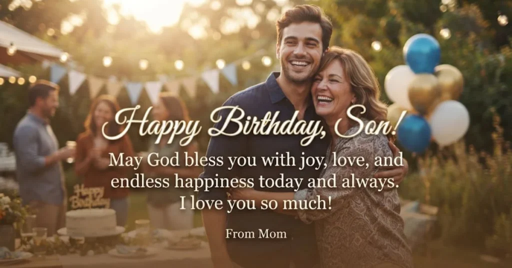 160+ Heartfelt Birthday Blessings for Son from Mother 3 Short Birthday Blessings for Son from Mom
