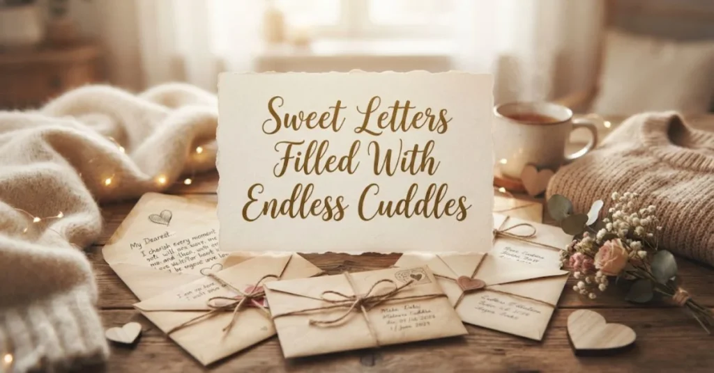 Sweet Letters Filled With Endless Cuddles