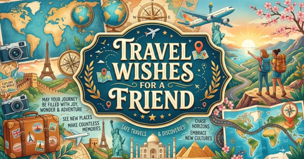 Travel Wishes for a Friend